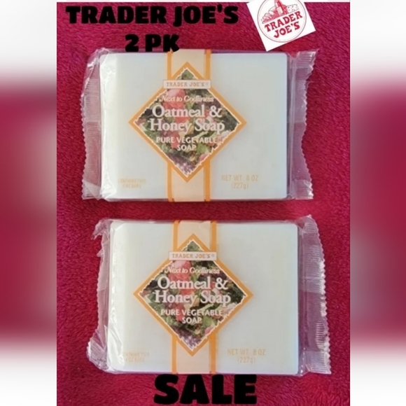 Trader Joe’s hand soap x 2 bars each pack Trader Joe Joes 4 bars - Picture 8 of 8